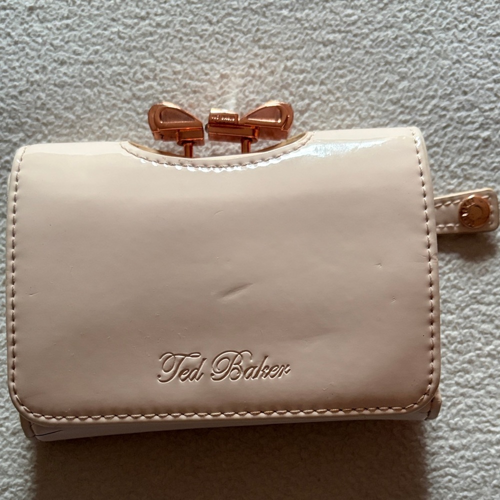 Ted Baker Blush Wallet with Bow Accent🎀